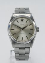 Rolex Oyster Precision stainless steel cased gents manual wind wristwatch, ref. 6422, serial.