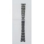 Rolex Oyster riveted bracelet, ref. 6635, 51 end links, dated April 1965. Complete with spring