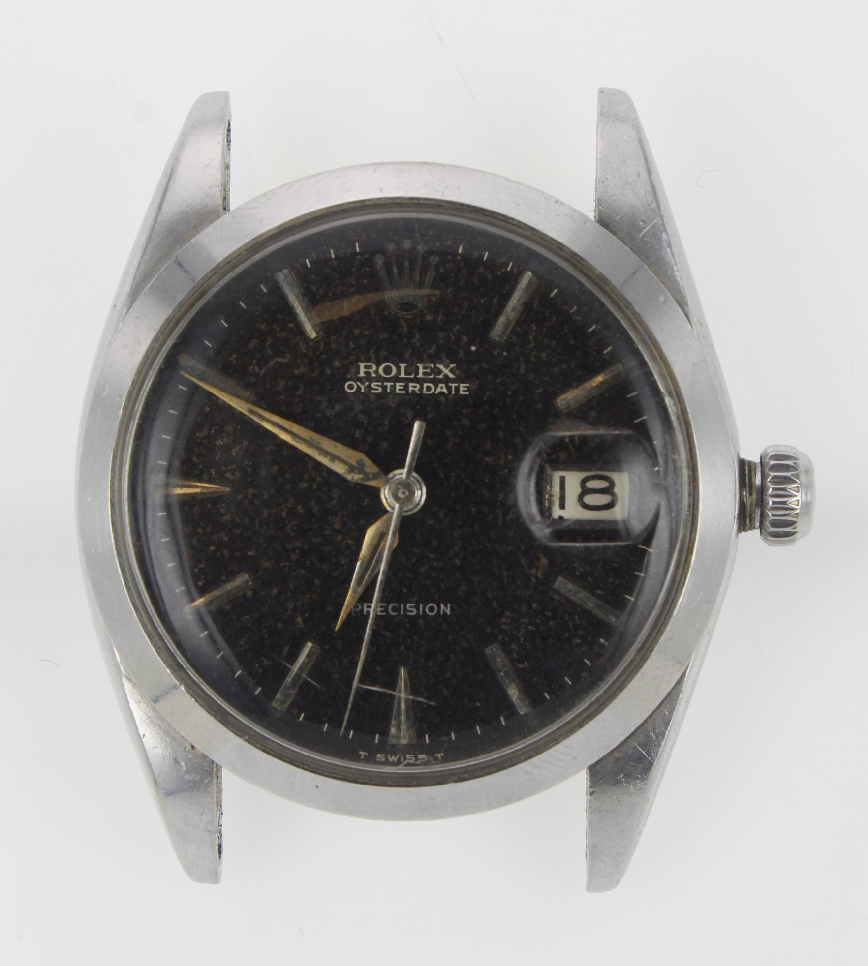 Rolex Oysterdate Precision stainless steel cased gents wristwatch, ref. 6694, serial. 1194xxx, circa