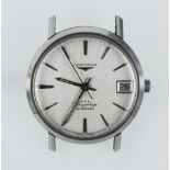 Gents stainless steel cased Longines Flagship automatic wristwatch, case no. 3118 2, serial.