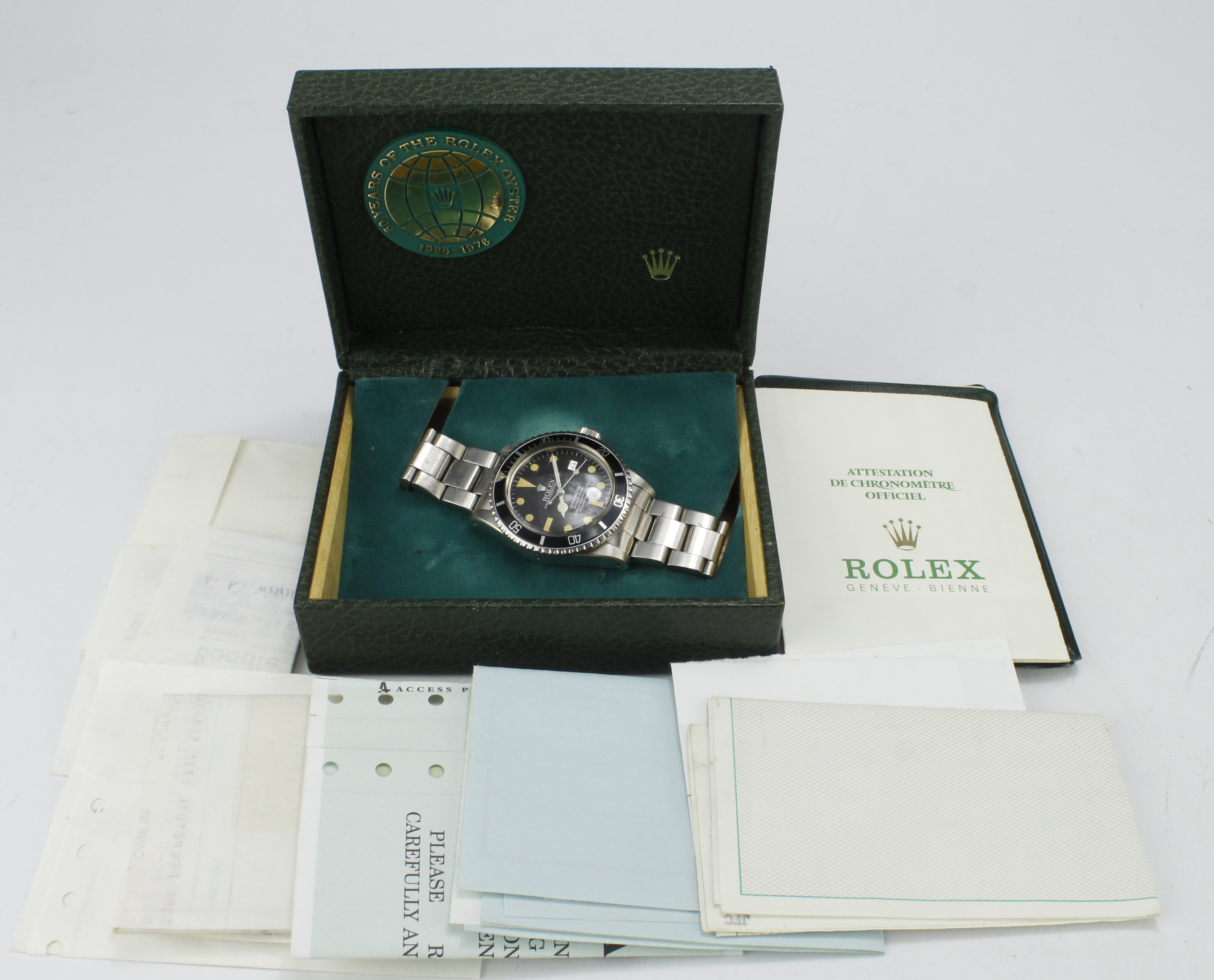 Rolex Oyster Perpetual Date Sea-Dweller 'Great White' stainless steel cased gents wristwatch, ref. - Image 3 of 3