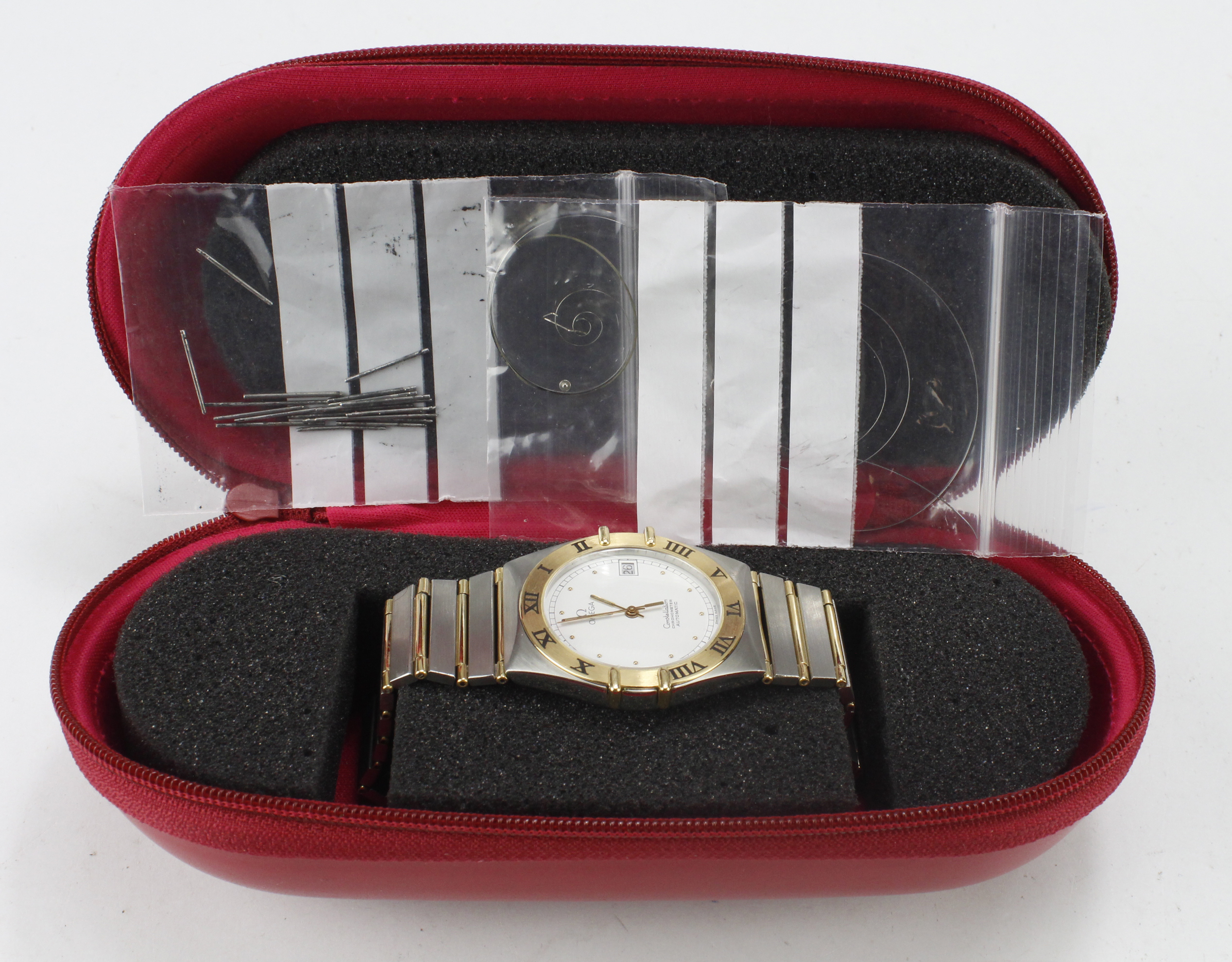 Omega Constellation Chronometer stainless steel and gold automatic gents wristwatch, ref. 368. - Image 2 of 2