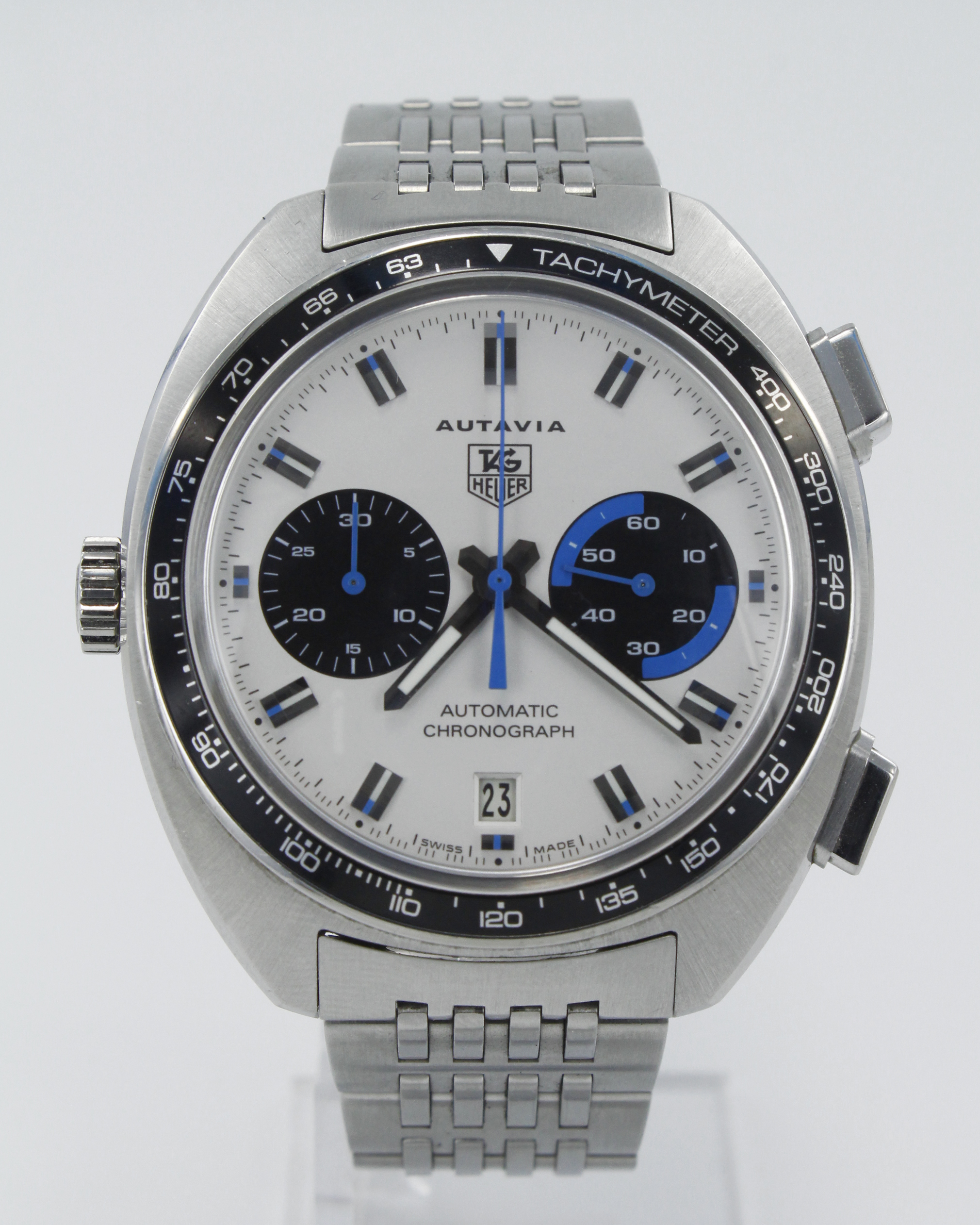 Tag Heuer Autavia "The Jo Siffert Re-Edition" stainless steel cased gents automatic chronograph