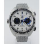 Tag Heuer Autavia "The Jo Siffert Re-Edition" stainless steel cased gents automatic chronograph