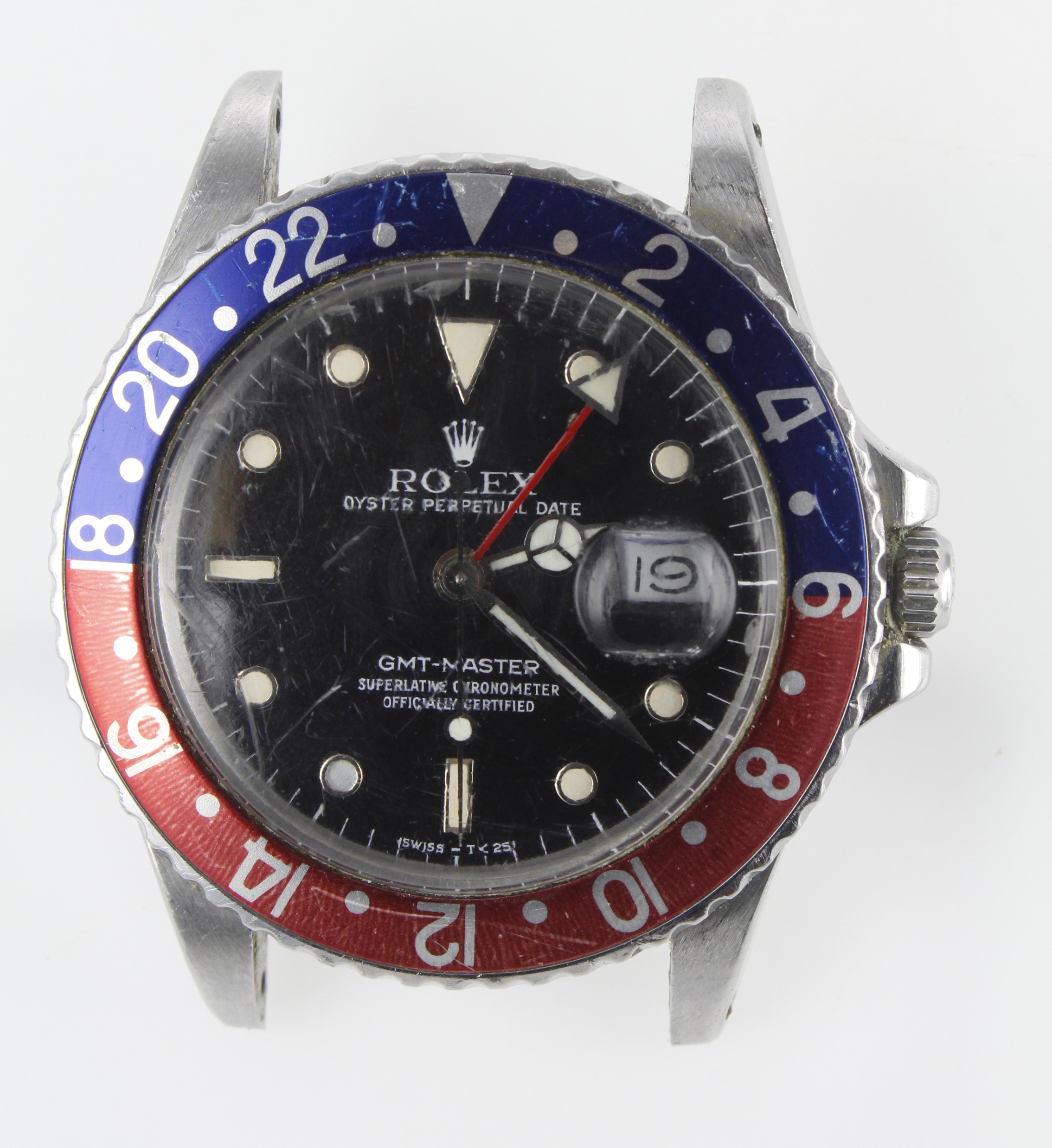 Rolex Oyster Perpetual date GMT-Master 'Pepsi' stainless steel cased gents wristwatch, ref. 16750, - Image 3 of 5