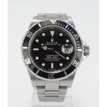 Rolex Oyster Perpetual Date Submariner stainless steel cased gents wristwatch, ref. 16610T,