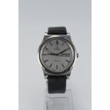 Gents stainless steel cased Omega automatic wristwatch, ref. 166.0169, circa 1972. The silver dial