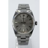 Rolex Oyster Precision stainless steel cased gents manual wind wristwatch, ref. 6426, serial.