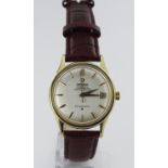 Gents 18ct cased Omega Constellation automatic wristwatch, ref. 168.5415, serial. 24442xxx, circa.