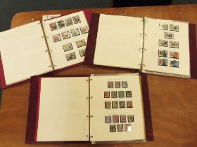 GB Collection in x3 one country albums with stamps 1840 - 2000. Appears unmounted mint...