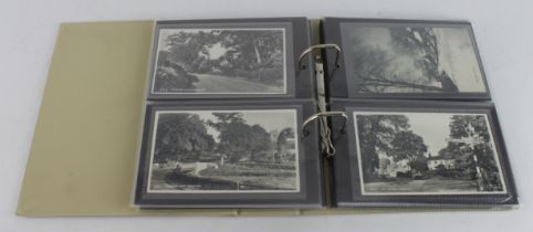 Norfolk, Starston: Fine collection in an album. A mixture of printed and RP cards inc roads, Church,