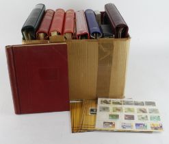 GB - various albums / binders QV to QE2 in several volumes. 3x Windsor albums somewhat sparse up