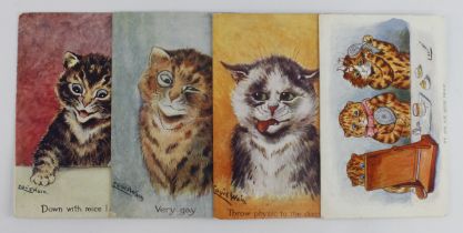 Louis Wain, Faulkner, Throw physic to the dogs, Very gay, Down with mice & We are not quite