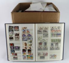 GB - large heavy box of UM and used material, vast majority QE2 used. Many sets, HV's and some in