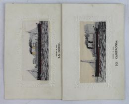 S.S.Cameronia & S.S.Doric, by Stevens   (2)