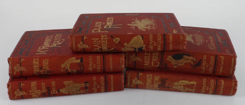 Surtees (Robert Smith). Five volumes, illustrated by John Leech, published Bradbury Agnew & Co.,