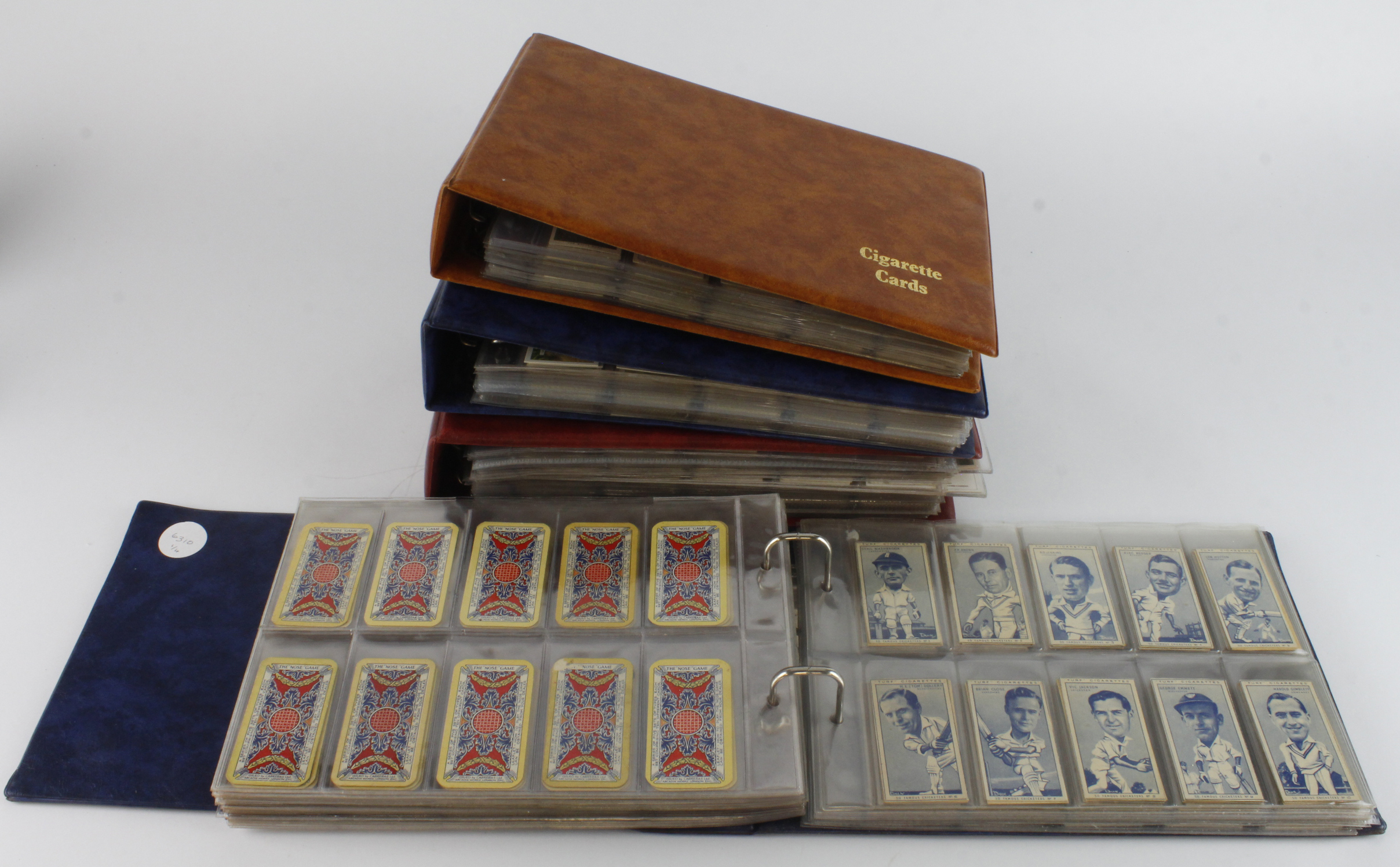 Collection in 4 modern albums, approx 43 complete sets, sets from ...