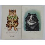 Louis Wain - Goo Goo eyes by Schwerdtfeger & Birthday greetings by unknown english publisher (2)