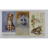 Louis Wain - Tuck, The luxury Tax, The young coquette & write away 539   (3)