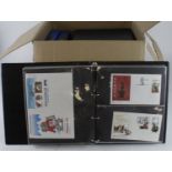 Spain - fine lot of FDC's in binders high cat (Qty)