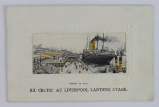 S.S. Celtic at L'pool landing stage by Stevens   (1)