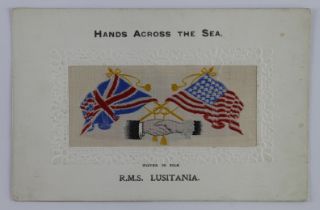 R.M.S. Lusitania Hands across the sea, by Stevens (1)