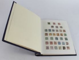 India 1856 to 1966 used collection in a black binder, includes higher values, useful Service