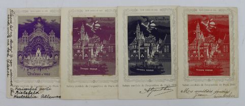 Paris 1900 Exposition, varieties, french publisher (4)