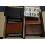 Collection of cigarette cards contained in 19 modern albums, approx 123 complete sets & 96 part