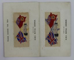 R.M.S. Royal George, Hands across the sea, varieties by Stevens (2)