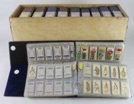 Players, very large quantity contained in 9 modern albums, (no L size cards), at least 124