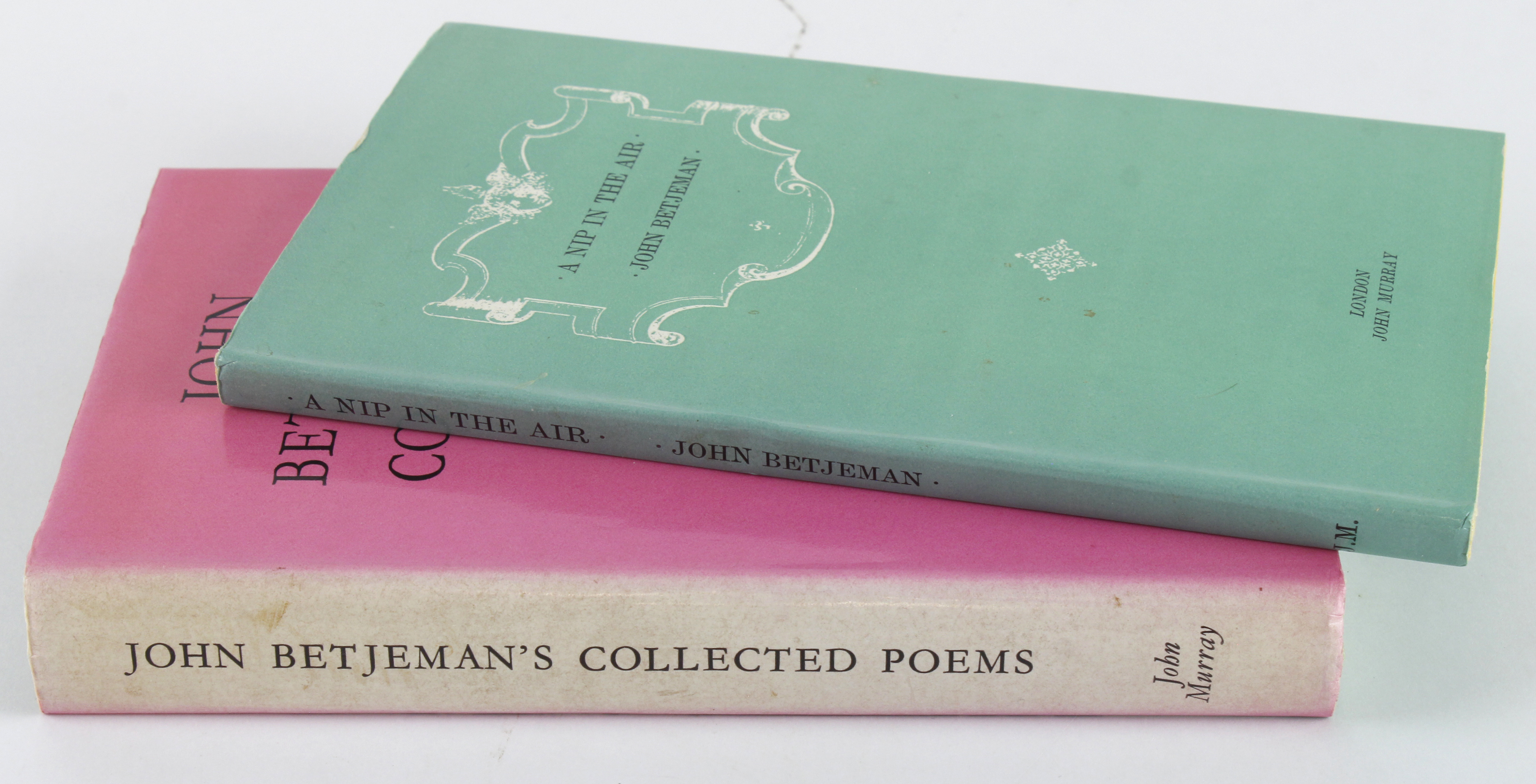 Betjeman (John). Two works signed by John Betjeman, comprising, A Nip in the Air, reprint 1974; John