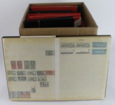 GB - various binders and stockbooks with material from QV to QE2, modern m & um, older all used.