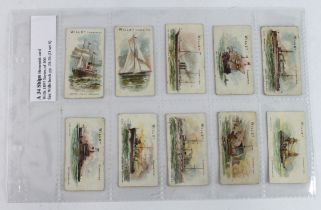 Will's - Ships 1897 (brownish card) mixed condition P - G, cat value £250 (10)