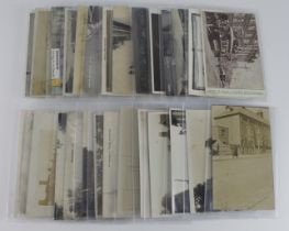 Essex range of postcards incl Manningtree, Colchester, Wivenhoe, Mistley, Dovercourt, Marks Tey, etc