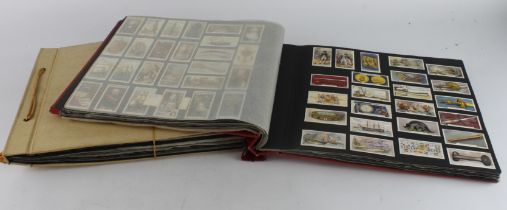 Collection of 40 complete sets contained in photo corners within   2 large albums, issuers include