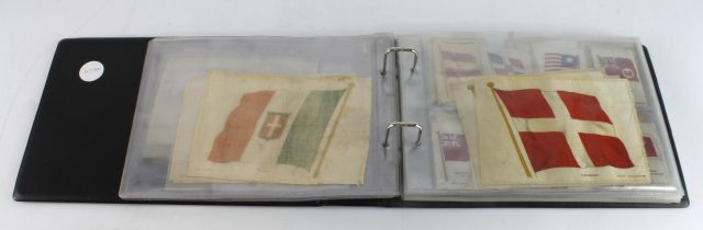 Silks, modern album containing quantity of various silk cards of all sizes