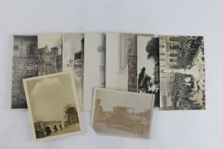 North Oundle, small original selection, postcards & photos, including events & station interior   (