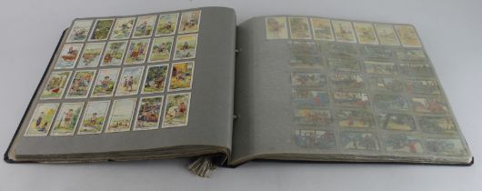 Chinese / Far East issues, quantity of cards contained in photo corners within a large album, sets &