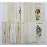 Stevens, Alpha series, various greetings including A Happy Easter (unrecorded) (17)