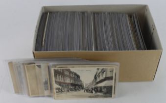 Shoebox containing mixed original collection, interesting lot, better noted, R/P's, comic, children,