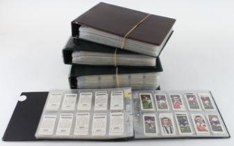 Football interest cards, very large quantity contained in 4 modern albums, tobacco & trade issues,