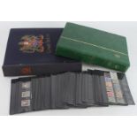 GB - mint & used collection in a one country Davo album 1840 to 1980, noted 1840 Penny Black, KEDVII