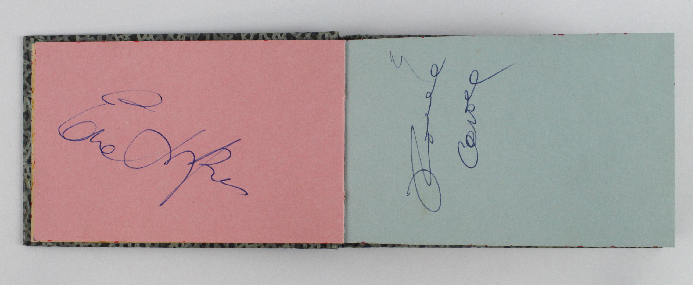 Rolling Stones. An autograph album containing signatures of all five members of the Rolling