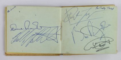 Autograph Album. An original album containing several autographs from the 1960s, signers include
