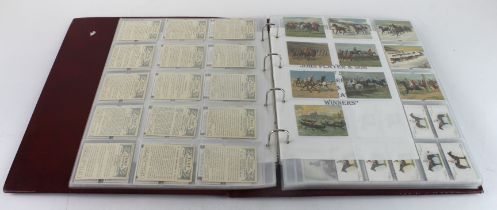 Sport - Horse Racing & Greyhound Racing, large modern album containing approx 15 complete sets +