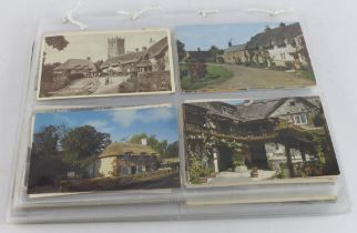 Isle of Wight collection of postcards early to modern , including street scenes, villages, views. LL