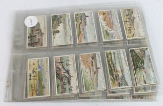 Will's - Seaside Resorts 1899 (mixed backs) set in pages, mainly VG cat value £800