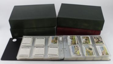 Churchman, large quantity of cards contained in 5 modern albums, sets, part sets & odds, many part