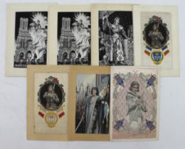 Joan of Arc, various designs, french publisher   (7)